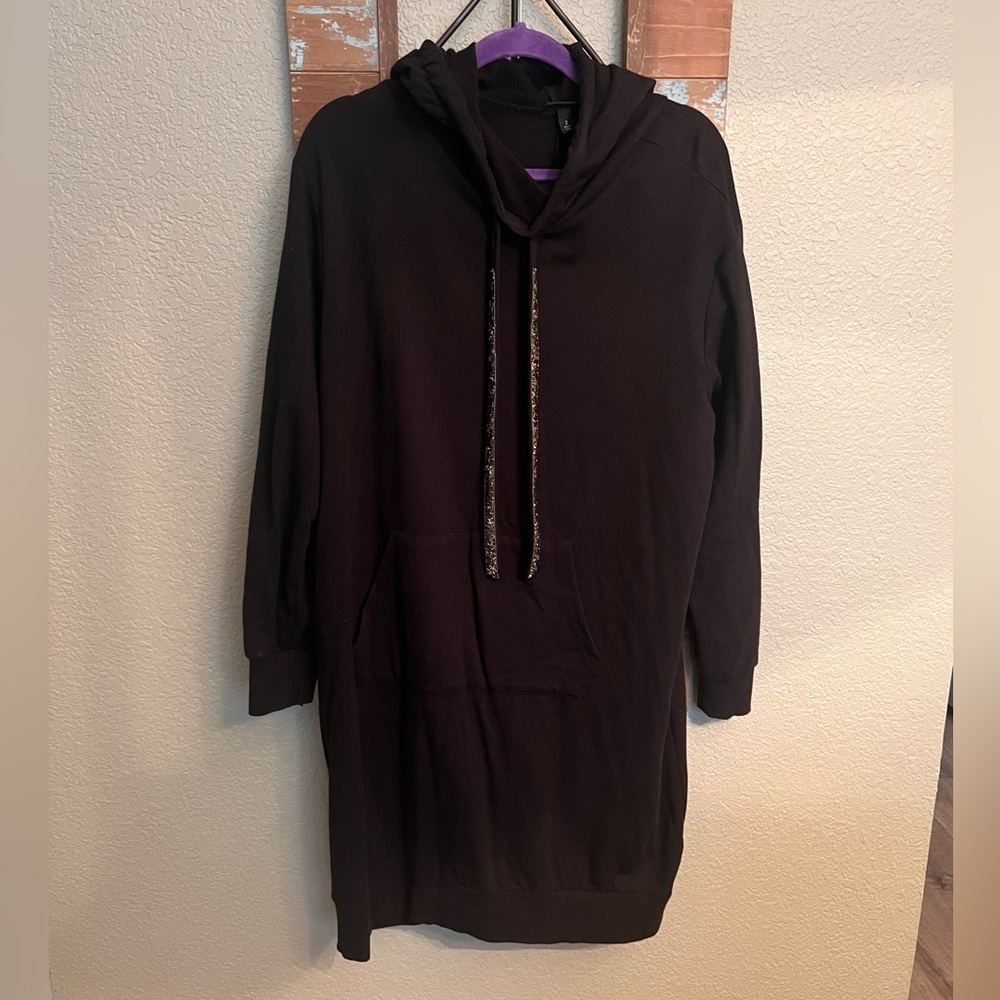 Torrid Sweatshirt Dress with Hood